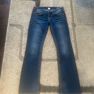 Silver Jeans size W28 L33 boot cut slightly used